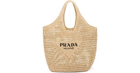 prada straw tote bag|Prada tote bag transparent.